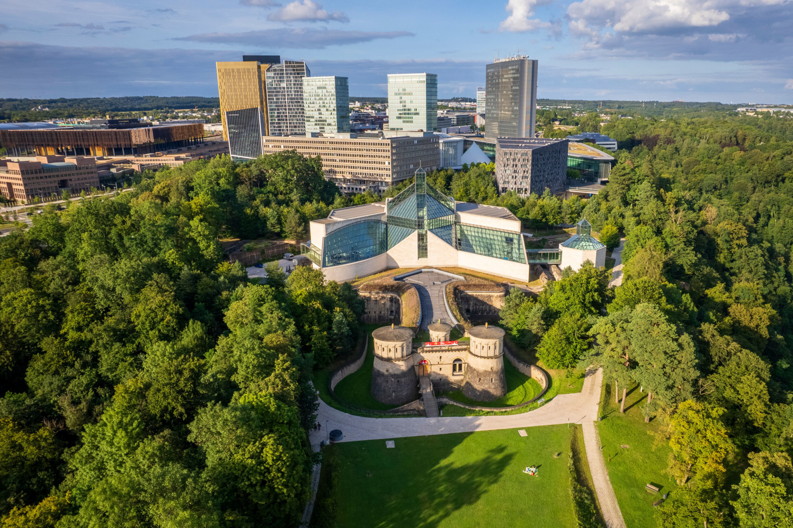 Mudem & Kirchberg © Pierre BK / LCTO