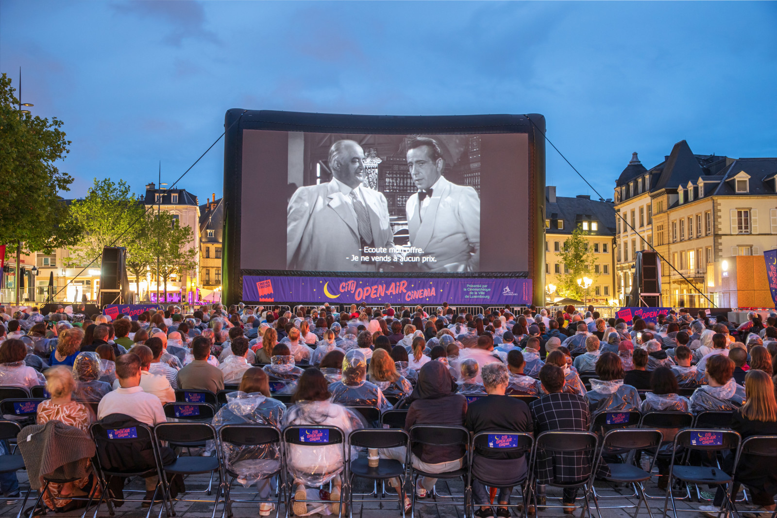Open Air Cinema © Photo Dudau : Luxembourg City Tourist Office